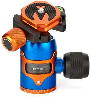 3 Legged Thing AirHed Vu Ballhead with Standard Twist Clamp, Sea Blue