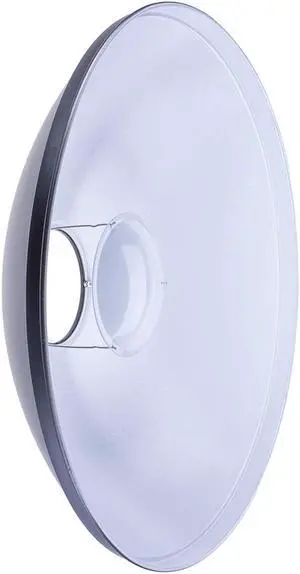 Glow 22" White Beauty Dish for Broncolor Pulso Mount #GLBD22WBRB