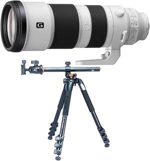 Sony FE 200-600mm f/5.6-6.3 G OSS E-Mount Lens W/Vanguard Alta Pro 263AB Tripod