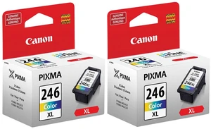 Canon 2 Pack CL-246 XL High Capacity Color Ink Cartridge for Select PIXMA iP, MG, MX, TR, TS Series Printers - 13ml Canon 2 Pack CL-246 XL High Capacity Color Ink Cartridge for Select PIXMA iP, MG, MX, TR, TS Series Printers - 13ml