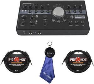 Mackie Big Knob Studio+ with Software Bundle - Includes 2x 6' Cables