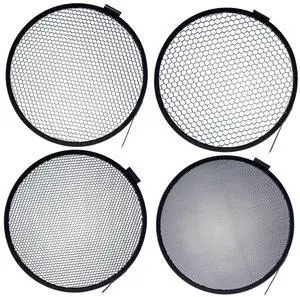 Glow 7" Honeycomb Grid Set (10/20/30/40 Degree)
