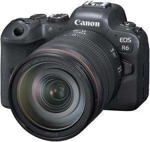 Canon EOS R6 Mirrorless Digital Camera with RF 24105mm f4 L IS USM Lens