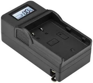 Green Extreme Compact Smart Charger with LCD Screen for Panasonic DMW-BLF19