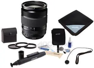 Fujifilm XF 18-135mm f/3.5-5.6 R LM OIS WR Lens, Bundle with ProOptic 67mm Filter Kit, Cleaning Kit, Lens Wrap, Lens Cap Tether, Lens Cleaner