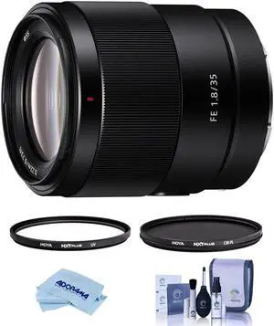Sony FE 35mm f/1.8 E-Mount Full Frame Lens - With Hoya Filter Kit #SEL35F18F F