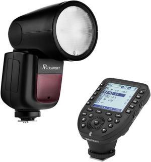 Flashpoint Zoom Li-on X TTL F/ Canon (V1)+ R2 Pro II Wireless Trigger for Canon