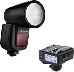 Flashpoint Zoom Li-on X TTL F/ Canon (V1)+ R2 Mark II Wireless Trigger for Canon