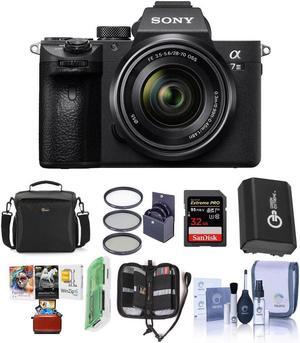 Sony Alpha a7 III 24MP UHD 4K Mirrorless Camera with 28-70mm Lens W/Free Acc Kit
