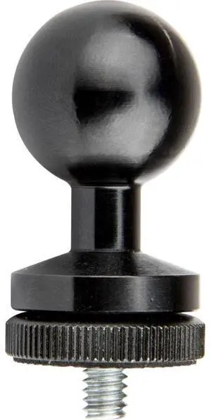 Kupo Super Knuckle Ball with 1/4"-20 Male Thread, Black #KG018011