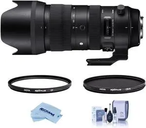 Sigma 70-200mm f/2.8 DG OS HSM Sports Lens for Nikon F with Hoya Filter Kit