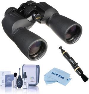 Nikon 10x50 Action Extreme Porro Prism Binocular, 6.5 Deg,Black W/Cleaning Kits