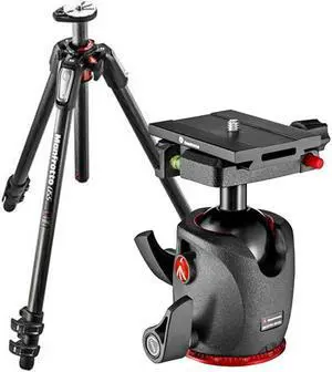 Manfrotto MT055CXPRO3 Carbon Fiber 3 Sections Tripod with MHXPRO-BHQ6 Ball Head