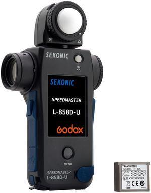 Sekonic L-858D-U SPEEDMASTER Light Meter Kit with RT-GX for Flashpoint and Godox