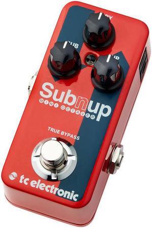 TC Electronic Sub'N'Up Mini Octaver Pedal with TonePrint Software