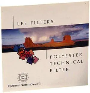 Lee 3x3" / 75x75mm- 0.8 ND (2.6 Stops) - Neutral Density Polyester Filter #8NDP3