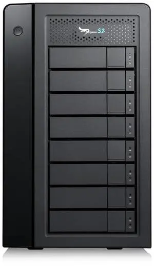 Promise Technology Pegasus32 R8 64TB (8x8TB) 8-Bay Thunderbolt 3/USB 3.2 Array
