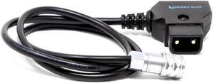 Kondor Blue 20" D-Tap to BMPCC 4K/6K Power Cable, Black #KB-WEIPUDTAP-BK-FBM