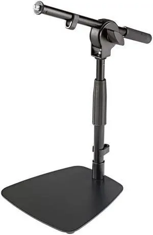 K&M Floor and Tabletop Microphone Stand with Short Boom #25995.500.55