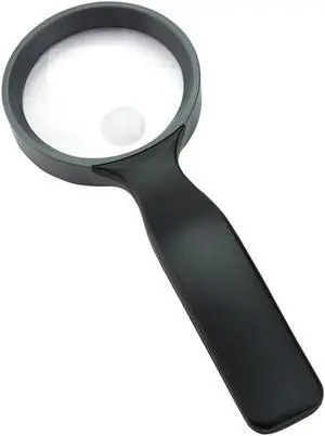 Carson 2x HandHeld Series Magnifier with 5.5x Power Bifocal Spot Lens #JS40