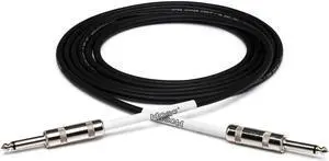Hosa 1/4" Phone Male to 1/4" Phone Male Traditional Guitar Cable, 5' #GTR-205