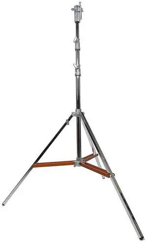 Matthews 11.3' Combo Double Riser Steel Stand with Rocky Mountain Leg, Chrome