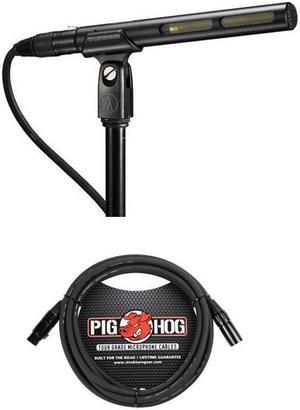 Audio-Technica AT875R Line + Gradient Shotgun Condenser Microphone and Cable Kit