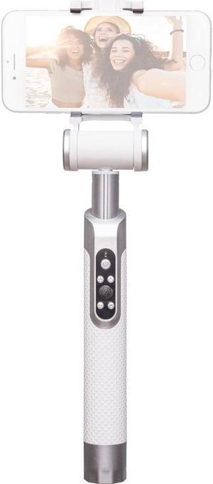 Pictar Smart Selfie Stick with Rechargeable Battery, Smokey White #MWPTSLFSW40
