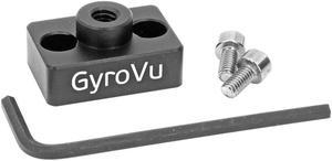 GyroVu 1/4"-20 Accessory Mount for DJI Ronin-S Gimbal Stabilizer, Supports 4 lbs