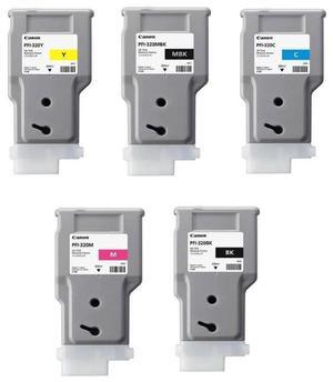 Canon PFI-320 300ml Pigment Ink Tank Bundle for imagePROGRAF Printers