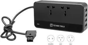 Tether Tools ONsite D-Tap to AC Power Supply, 220V International Version