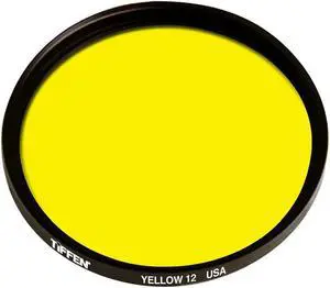 Tiffen 55mm #12 Glass Filter - Yellow #55Y12
