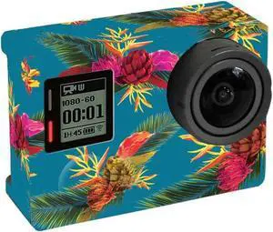 XSories XSkin HD4 Reusable Decal Sticker for GoPro HERO4 Cameras,Tropical Floral