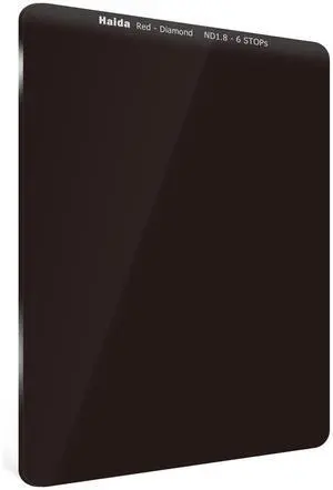 Haida Red Diamond 75x100mm 1.8 (64x) 6-Stop Glass Neutral Density Filter