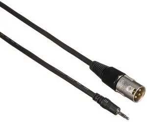 Comprehensive Standard Series XLR Plug to Stereo 3.5mm Mini Plug Audio Cable, 3'