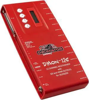 Decimator DMON-12S 1 to 12 Channel Multi-Viewer with SDI and HDMI Outputs #DD12S