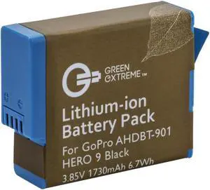 Green Extreme AHDBT-901 3.85V 1730mAh Lithium-Ion Battery Pack for GoPro HERO 9 Black