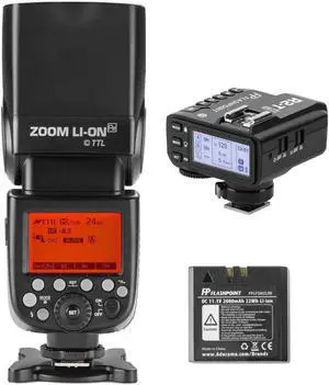 Flashpoint Zoom Li-on R2 VING V860IIC TTL On-Camera Flash Light for Canon Camera