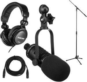 MXL BCD-1 Live Broadcast End Address Dynamic Microphone  With Accessory Bundle