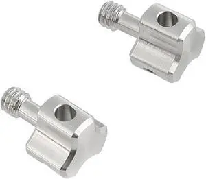 CAMVATE 1/4"-20 Thumbscrew Replacement Lock Knob for DSLR Camera Cage Handgrip & Accessory, 2-Pack