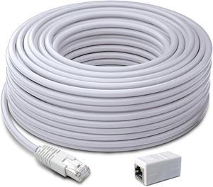 Swann Cat5 Security Ethernet Cable, 100', White #SWNHD-30MCAT5E-GL