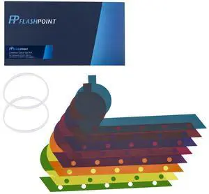 Flashpoint Creative Color Gel Kit For XPLOR300 Pro and Godox AD300 Pro Monolights
