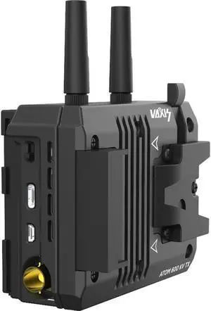 Vaxis Atom 600 KV Wireless Transmitter/Receiver Kit for RED KOMODO, Black
