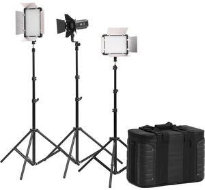 Godox LED500LR 3-Light LED Bi-Color Video Light Kit #LED500LRC KIT-2