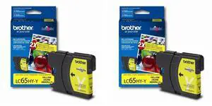 Brother 2 Pack Innobella High Yield Yellow Ink Cartridge, 750 Page Yields