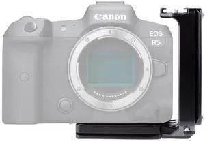ProMediaGear PLCR56 L-Bracket Plate with QD Strap Port for Canon EOS R5 and R6