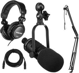 MXL BCD-1 Live Broadcast End Address Dynamic Microphone - With Accessory Bundle