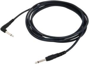D'Addario Classic 10' 1/4" TS M to 1/4" TS M Right Angle Instrument Cable