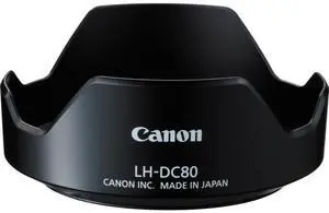 Canon LH-DC80 Lens Hood for PowerShot G1 X Mark II Digital Camera #9553B001 Canon LH-DC80 Lens Hood for PowerShot G1 X Mark II Digital Camera #9553B001