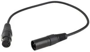 CAMVATE 16" 4-Pin XLR Male to 4-Pin XLR Female Power Cable CAMVATE 16" 4-Pin XLR Male to 4-Pin XLR Female Power Cable